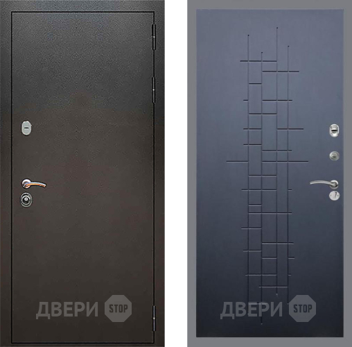 Входная металлическая Дверь Рекс (REX) 5 Серебро Антик FL-289 Ясень черный в Наро-Фоминске