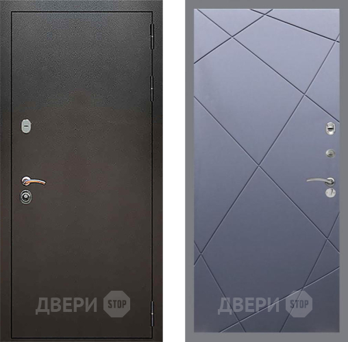 Входная металлическая Дверь Рекс (REX) 5 Серебро Антик FL-291 Силк титан в Наро-Фоминске