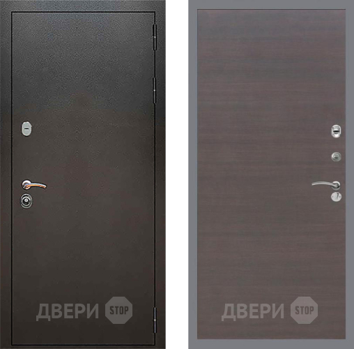 Входная металлическая Дверь Рекс (REX) 5 Серебро Антик GL венге поперечный в Наро-Фоминске