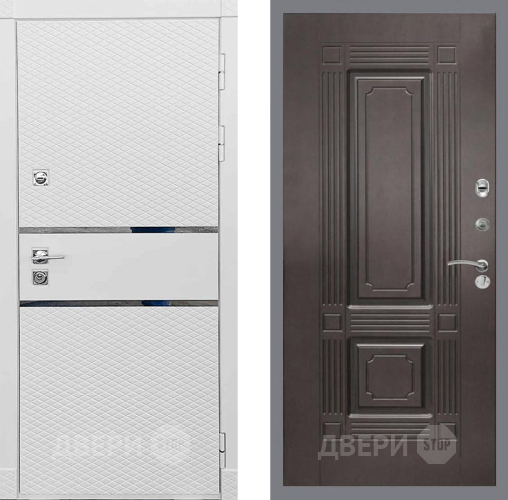 Входная металлическая Дверь Рекс (REX) 15 Силк Сноу FL-2 Венге в Наро-Фоминске