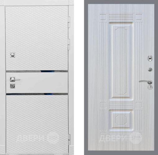 Входная металлическая Дверь Рекс (REX) 15 Силк Сноу FL-2 Сандал белый в Наро-Фоминске