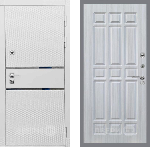 Входная металлическая Дверь Рекс (REX) 15 Силк Сноу FL-33 Сандал белый в Наро-Фоминске