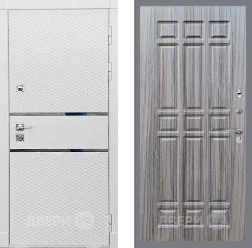 Входная металлическая Дверь Рекс (REX) 15 Силк Сноу FL-33 Сандал грей в Наро-Фоминске