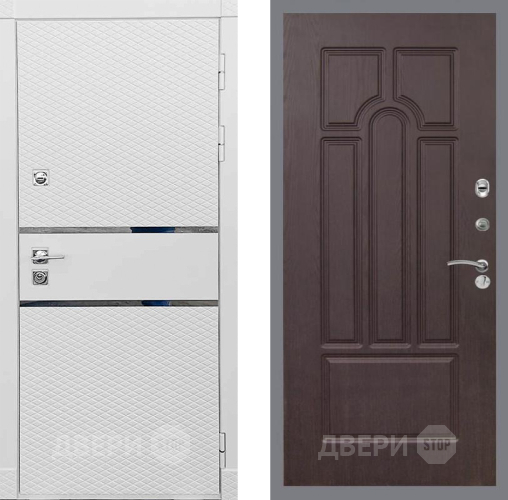 Входная металлическая Дверь Рекс (REX) 15 Силк Сноу FL-58 Венге в Наро-Фоминске
