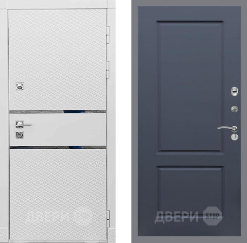Входная металлическая Дверь Рекс (REX) 15 Силк Сноу FL-117 Силк титан в Наро-Фоминске