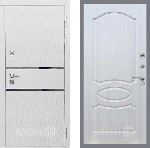 Входная металлическая Дверь Рекс (REX) 15 Силк Сноу FL-128 Лиственница беж в Наро-Фоминске
