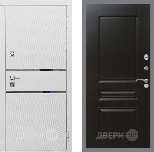 Входная металлическая Дверь Рекс (REX) 15 Силк Сноу FL-243 Венге в Наро-Фоминске