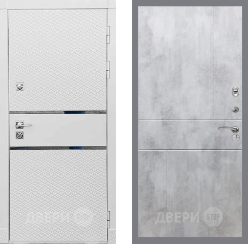 Входная металлическая Дверь Рекс (REX) 15 Силк Сноу FL-290 Бетон светлый в Наро-Фоминске
