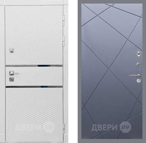 Входная металлическая Дверь Рекс (REX) 15 Силк Сноу FL-291 Силк титан в Наро-Фоминске