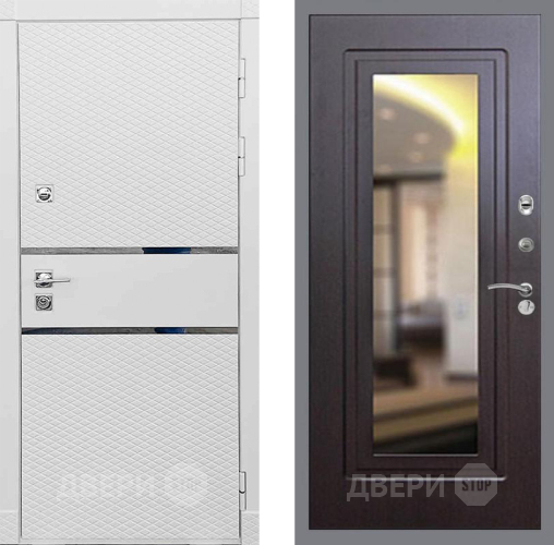 Входная металлическая Дверь Рекс (REX) 15 Силк Сноу FLZ-120 Венге в Наро-Фоминске