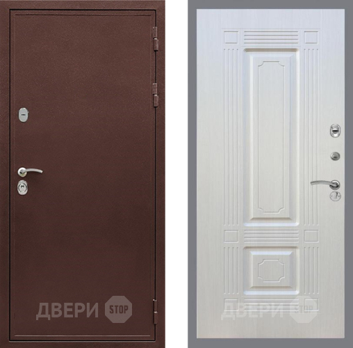 Входная металлическая Дверь Рекс (REX) 5А FL-2 Лиственница беж в Наро-Фоминске