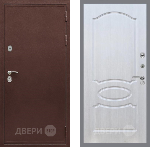 Входная металлическая Дверь Рекс (REX) 5А FL-128 Лиственница беж в Наро-Фоминске