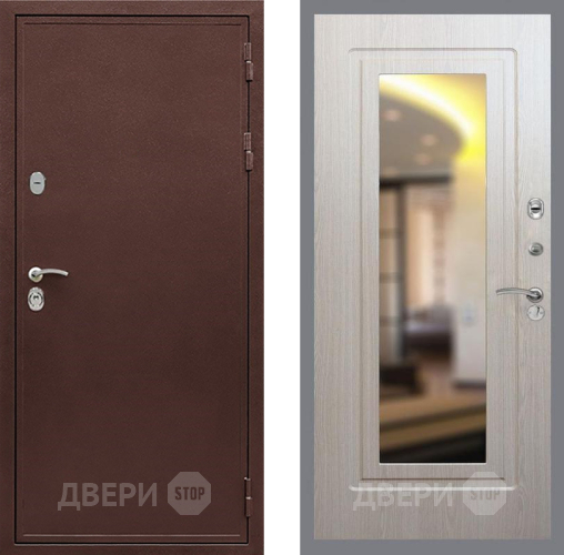 Входная металлическая Дверь Рекс (REX) 5А FLZ-120 Беленый дуб в Наро-Фоминске