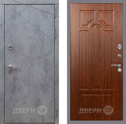 Входная металлическая Дверь Рекс (REX) 13 Бетон Темный FL-58 Морёная берёза в Наро-Фоминске