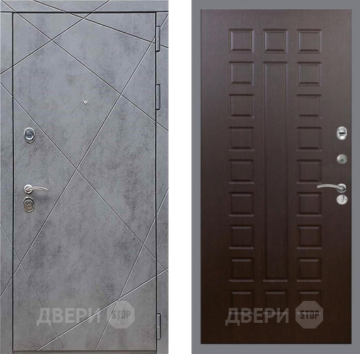 Дверь Рекс (REX) 13 Бетон Темный FL-183 Венге в Наро-Фоминске