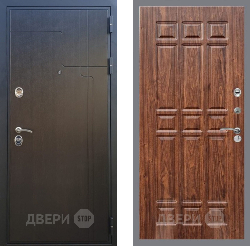 Дверь Рекс (REX) Премиум-246 FL-33 орех тисненый в Наро-Фоминске