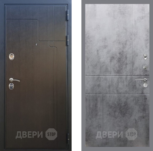 Входная металлическая Дверь Рекс (REX) Премиум-246 FL-290 Бетон темный в Наро-Фоминске