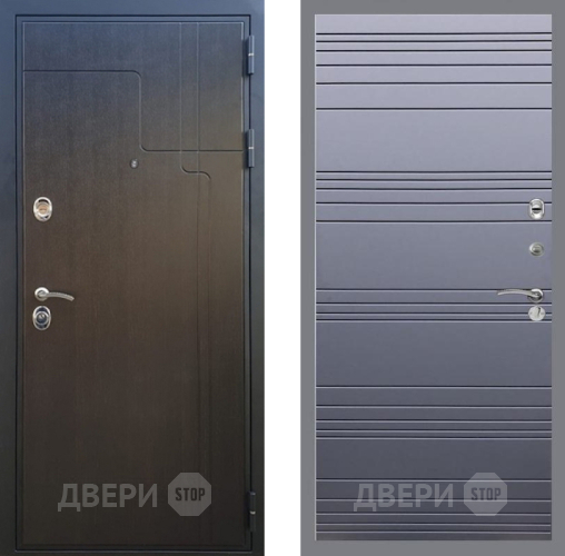 Дверь Рекс (REX) Премиум-246 Line Силк титан в Наро-Фоминске