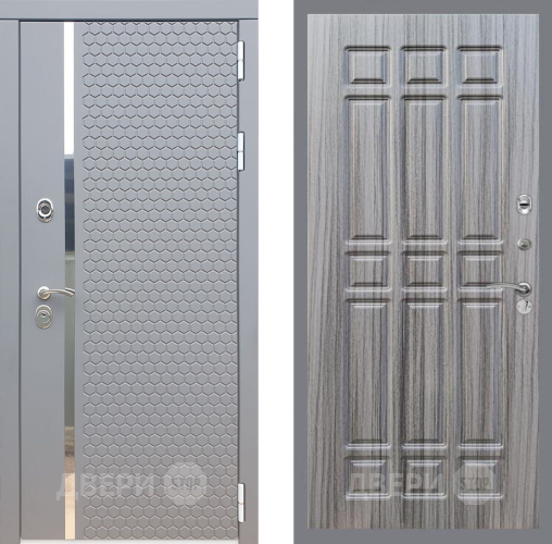 Входная металлическая Дверь Рекс (REX) 24 FL-33 Сандал грей в Наро-Фоминске