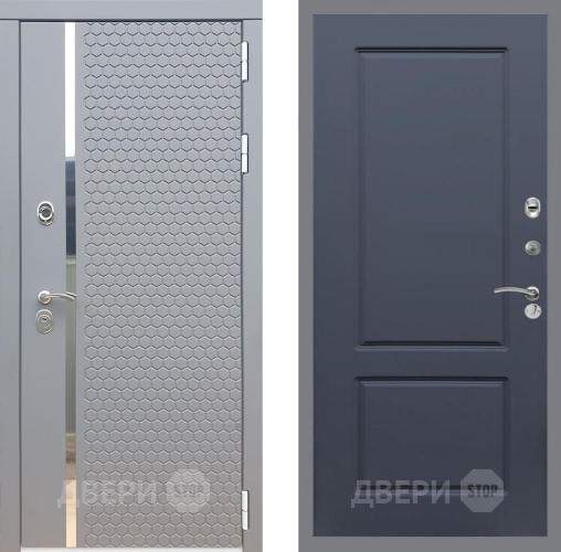 Входная металлическая Дверь Рекс (REX) 24 FL-117 Силк титан в Наро-Фоминске