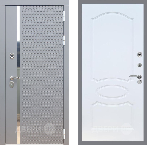 Входная металлическая Дверь Рекс (REX) 24 FL-128 Белый ясень в Наро-Фоминске