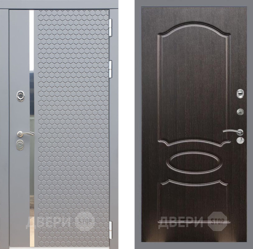 Входная металлическая Дверь Рекс (REX) 24 FL-128 Венге светлый в Наро-Фоминске