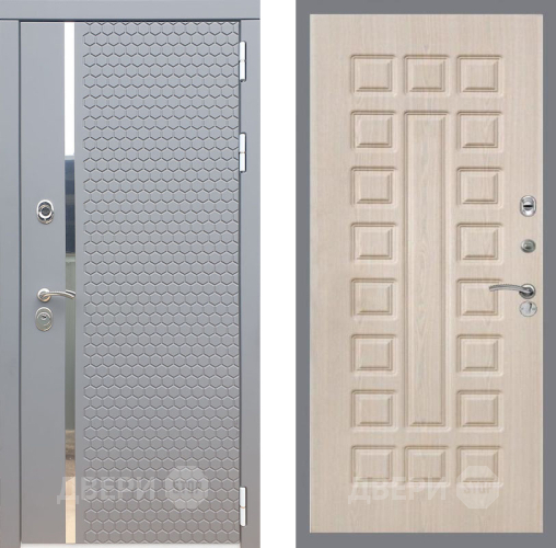 Входная металлическая Дверь Рекс (REX) 24 FL-183 Беленый дуб в Наро-Фоминске
