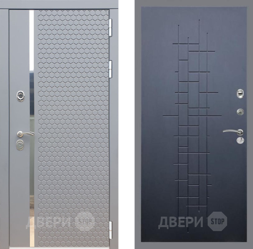 Входная металлическая Дверь Рекс (REX) 24 FL-289 Ясень черный в Наро-Фоминске