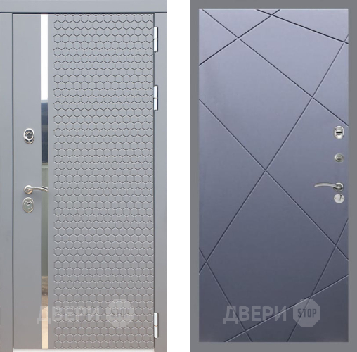 Входная металлическая Дверь Рекс (REX) 24 FL-291 Силк титан в Наро-Фоминске