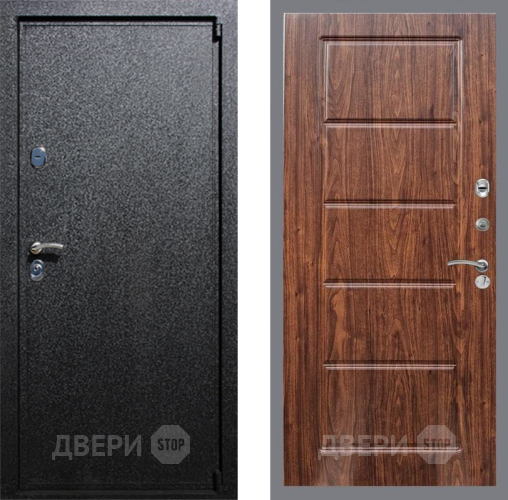 Входная металлическая Дверь Рекс (REX) 3 FL-39 орех тисненый в Наро-Фоминске