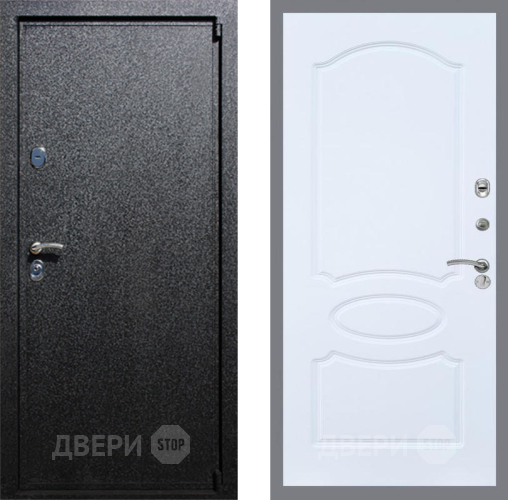 Входная металлическая Дверь Рекс (REX) 3 FL-128 Силк Сноу в Наро-Фоминске