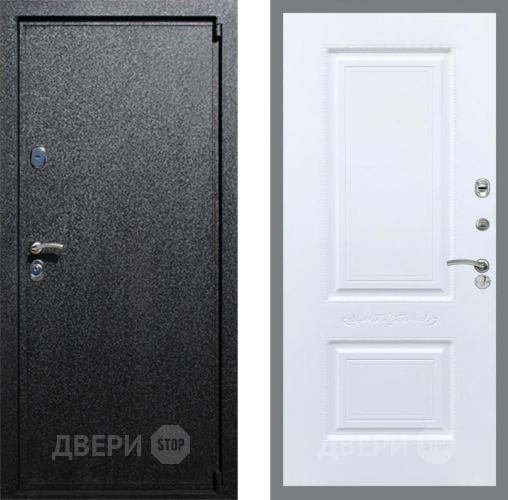 Входная металлическая Дверь Рекс (REX) 3 Смальта Силк Сноу в Наро-Фоминске