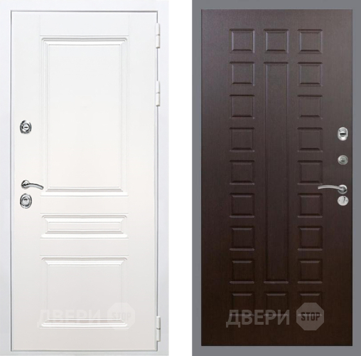 Дверь Рекс (REX) Премиум-н Силк Сноу FL-183 Венге в Наро-Фоминске