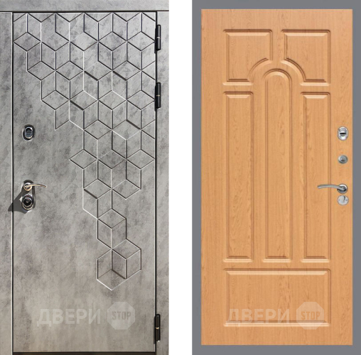 Входная металлическая Дверь Рекс (REX) 23 FL-58 Дуб в Наро-Фоминске