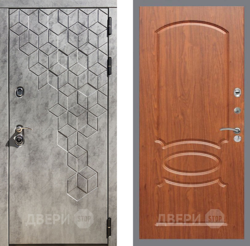 Входная металлическая Дверь Рекс (REX) 23 FL-128 Морёная берёза в Наро-Фоминске
