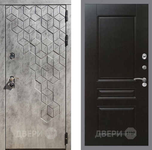 Входная металлическая Дверь Рекс (REX) 23 FL-243 Венге в Наро-Фоминске