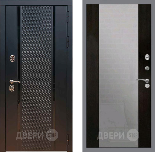 Входная металлическая Дверь Рекс (REX) 25 СБ-16 Зеркало Венге в Наро-Фоминске