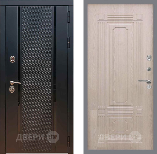 Входная металлическая Дверь Рекс (REX) 25 FL-2 Беленый дуб в Наро-Фоминске