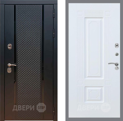 Входная металлическая Дверь Рекс (REX) 25 FL-2 Силк Сноу в Наро-Фоминске