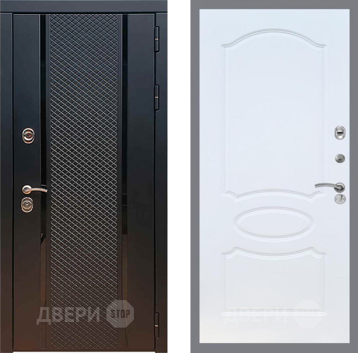 Входная металлическая Дверь Рекс (REX) 25 FL-128 Белый ясень в Наро-Фоминске