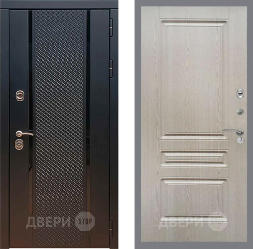 Входная металлическая Дверь Рекс (REX) 25 FL-243 Беленый дуб в Наро-Фоминске