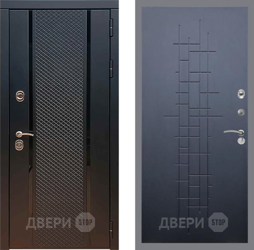 Входная металлическая Дверь Рекс (REX) 25 FL-289 Ясень черный в Наро-Фоминске