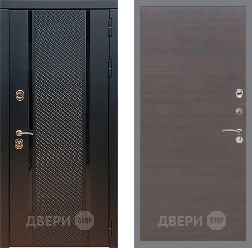 Входная металлическая Дверь Рекс (REX) 25 GL венге поперечный в Наро-Фоминске