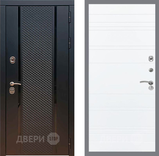 Дверь Рекс (REX) 25 Line Силк Сноу в Наро-Фоминске