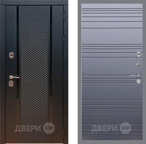 Входная металлическая Дверь Рекс (REX) 25 Line Силк титан в Наро-Фоминске