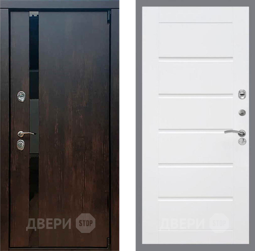 Входная металлическая Дверь Рекс (REX) 26 Сити Белый ясень в Наро-Фоминске