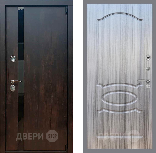 Входная металлическая Дверь Рекс (REX) 26 FL-128 Сандал грей в Наро-Фоминске