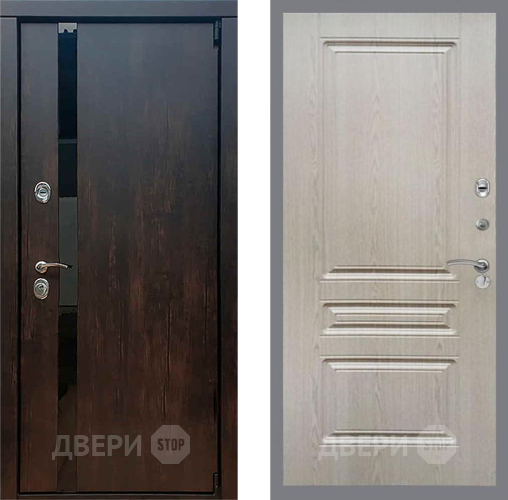 Входная металлическая Дверь Рекс (REX) 26 FL-243 Беленый дуб в Наро-Фоминске