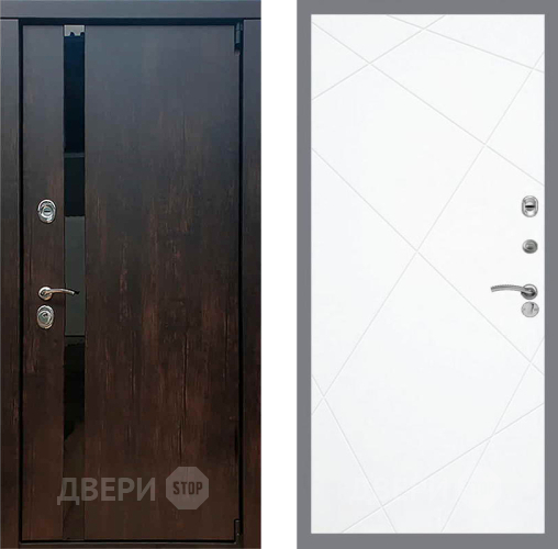 Входная металлическая Дверь Рекс (REX) 26 FL-291 Силк Сноу в Наро-Фоминске