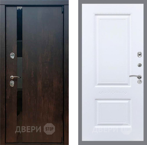 Входная металлическая Дверь Рекс (REX) 26 Смальта Силк Сноу в Наро-Фоминске
